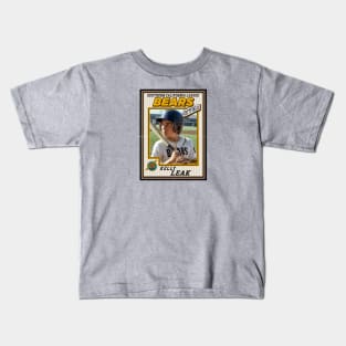 Bad News Bears Baseball Card Kelly Leak Kids T-Shirt